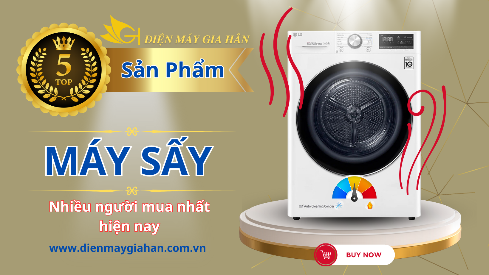 Top máy sấy quần áo đáng mua nhất - Lưu ý nên đọc